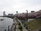 桜橋から隅田川上流方面